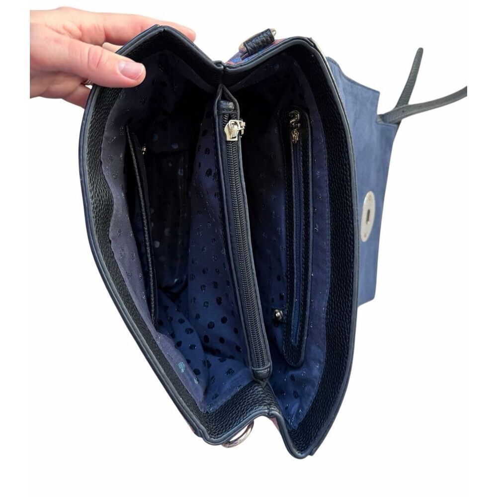 Desigual Roma Birmania Satchel Crossbody Bag Multicolor - Picture 10 of 14